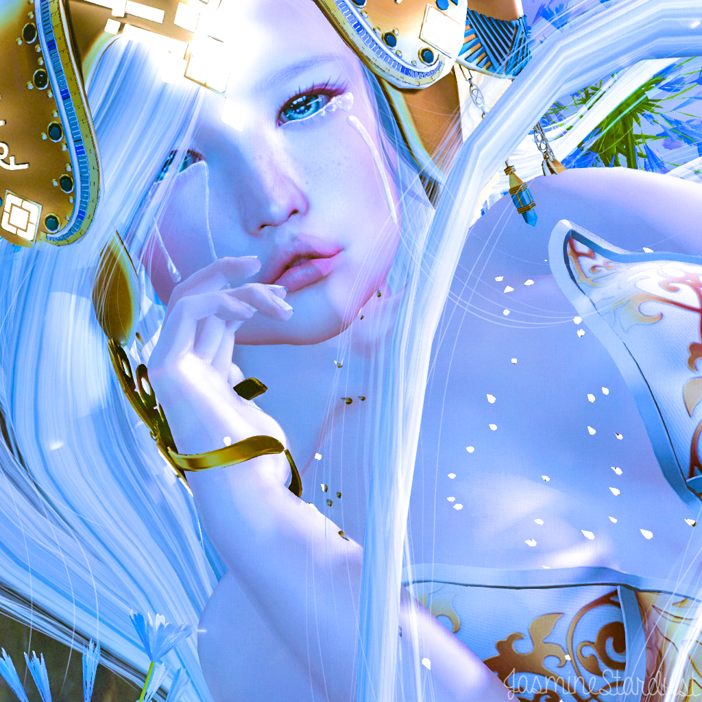 feeling blue by jasmine stardust close up