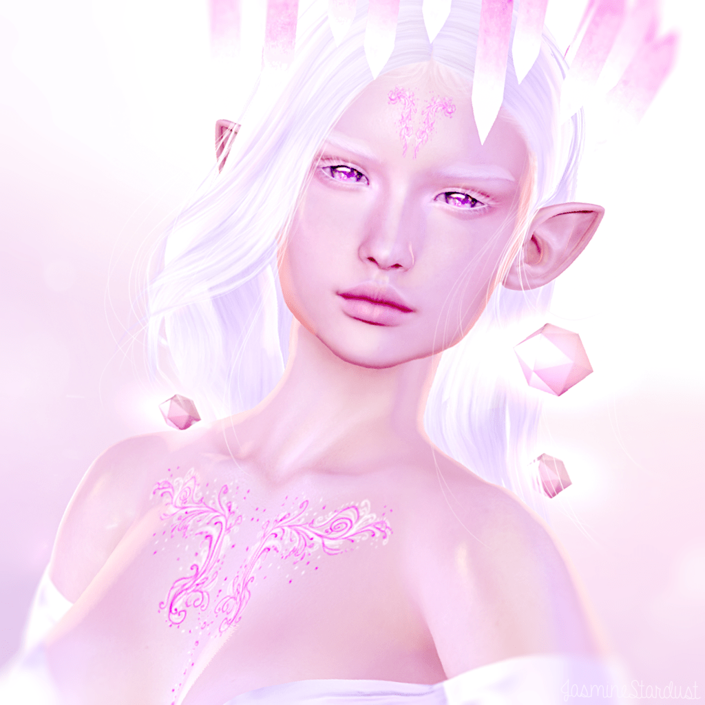 nothing can dim the light that shines from within by jasmine stardust close up